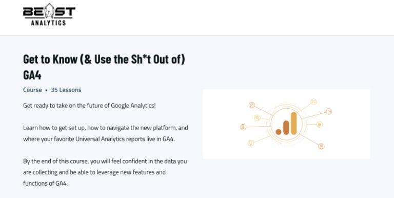 Beast Analytics – Get To Know (&Amp; Use The Sh+T Out Of) Ga4