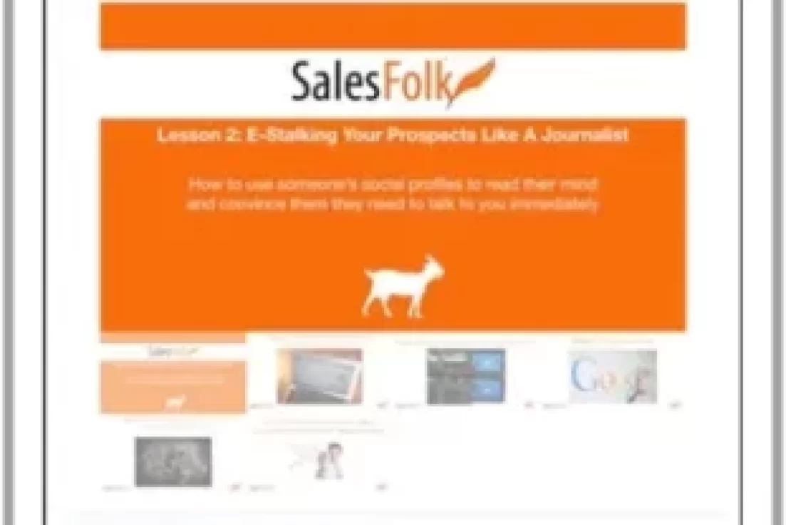 Salesfolk – Cold Email Strategy for B2B Businesses