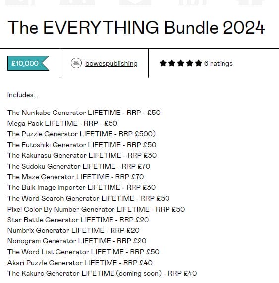Bowespublishing – The Everything Bundle 2024 (Kdp)