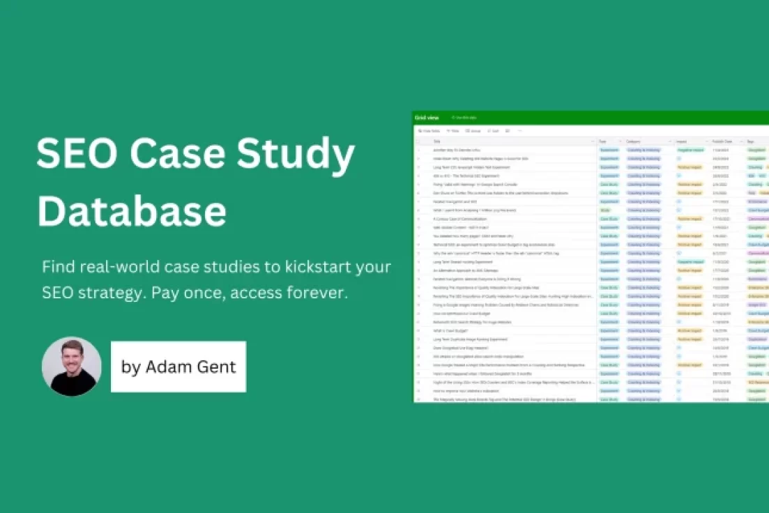 SEO Case Study Database: Identify and validate opportunities in minutes